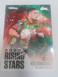 2020 Rising Stars - #34 - Rabbitohs - Keaon Koloamatang - NRL Traders 2021