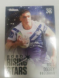 2020 Rising Stars - #8 - Bulldogs - Matt Doorey - NRL Traders 2021