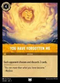 Lorcana - First Chapter - You Have Forgotten Me - 31/204 - Uncommon