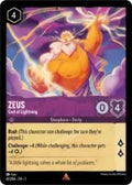 Lorcana - First Chapter - Zeus - God of Lightning - 61/204 - Rare