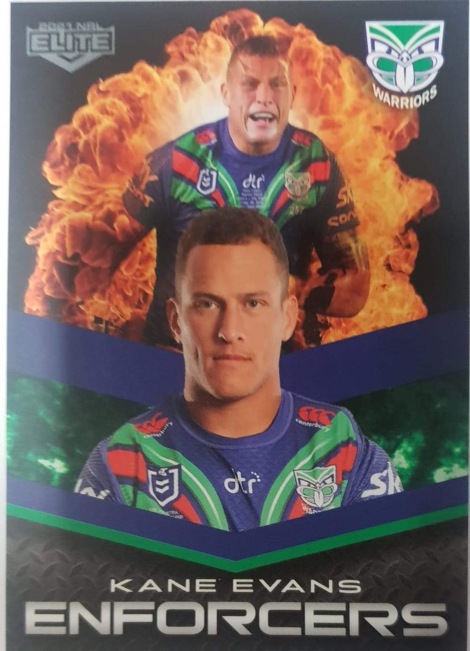 Enforcers - E29 - Kane Evans - New Zealand Warriors - 2021 Elite NRL