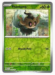 Pokemon TCG -Obsidian Flames -#11 -Phantump -Common -Reverse Holo