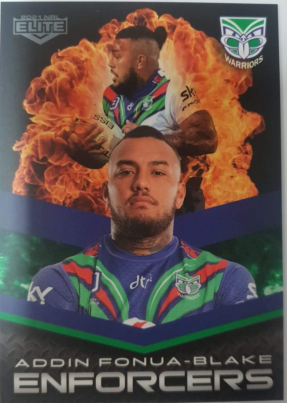 Enforcers - E30 - Addin Fonua-Blake - New Zealand Warriors - 2021 Elite NRL