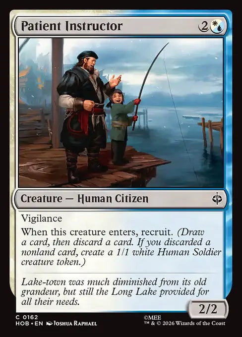 MTG - The Hobbit #162 Patient Instructor Common