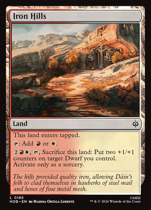 MTG - The Hobbit #185 Iron Hills Common