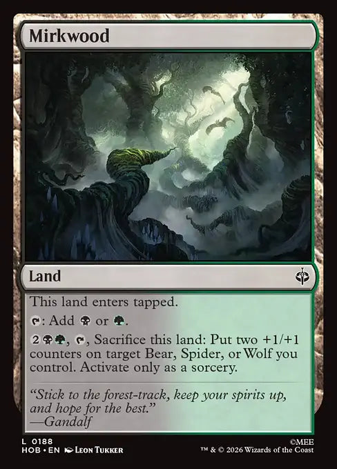 MTG - The Hobbit #188 Mirkwood Common