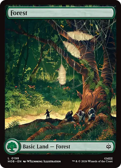 MTG - The Hobbit #198 Forest Common