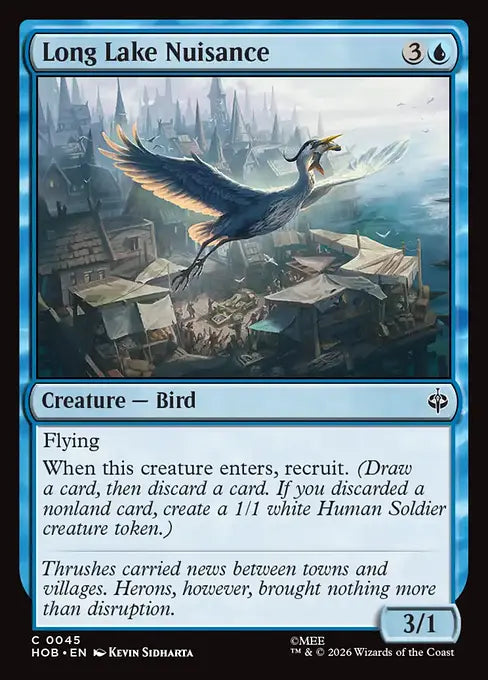 MTG - The Hobbit #045 Long Lake Nuisance Common