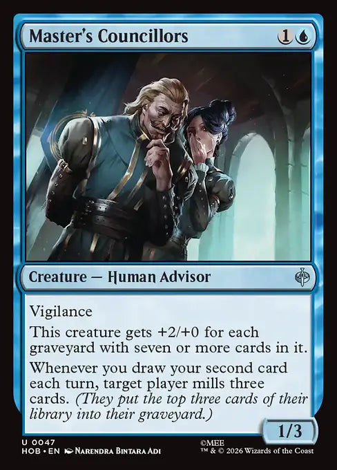 MTG - The Hobbit #047 Master's Councillors Uncommon