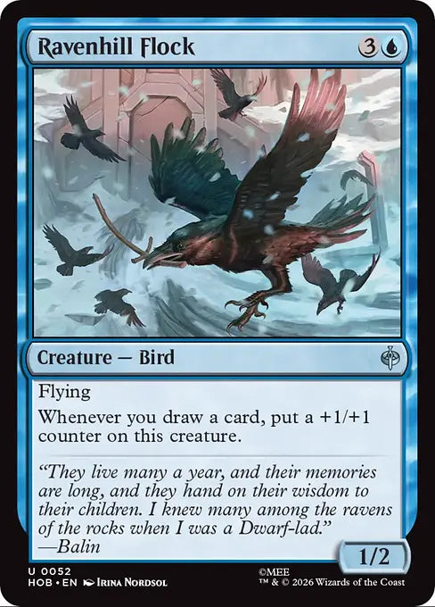 MTG - The Hobbit #052 Ravenhill Flock Uncommon