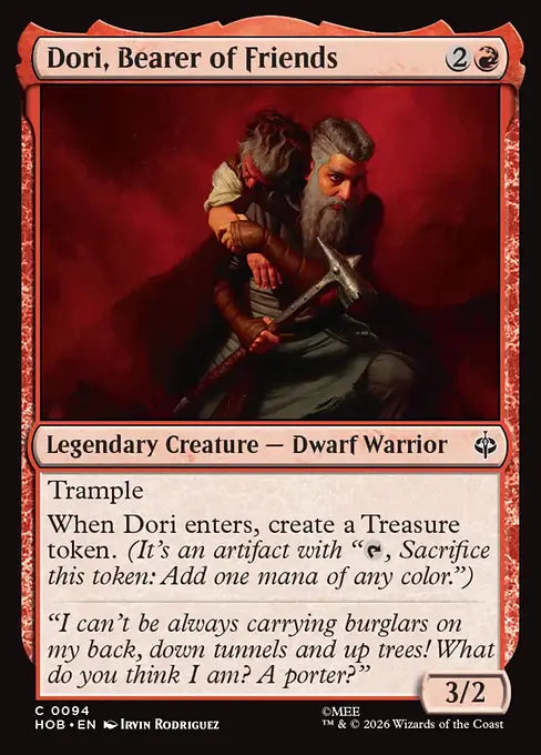 MTG - The Hobbit #094 Dori, Bearer of Friends Common