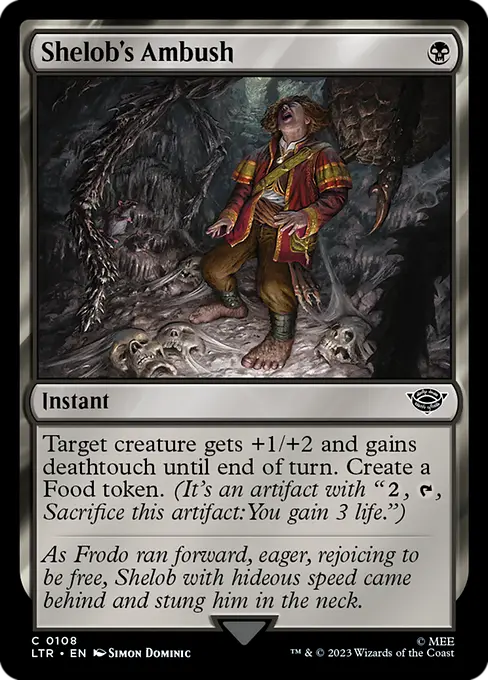 MTG - Tales of Middle Earth #108 Shelob's Ambush Common