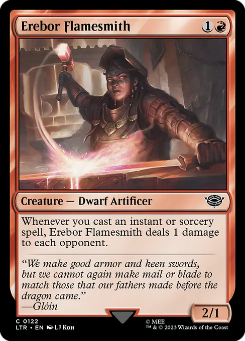 MTG - Tales of Middle Earth #122 Erebor Flamesmith Common
