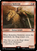 MTG - Tales of Middle Earth #144 Relentless Rohirrim Common