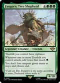MTG - Tales of Middle Earth #166 Fangorn, Tree Shepherd Rare