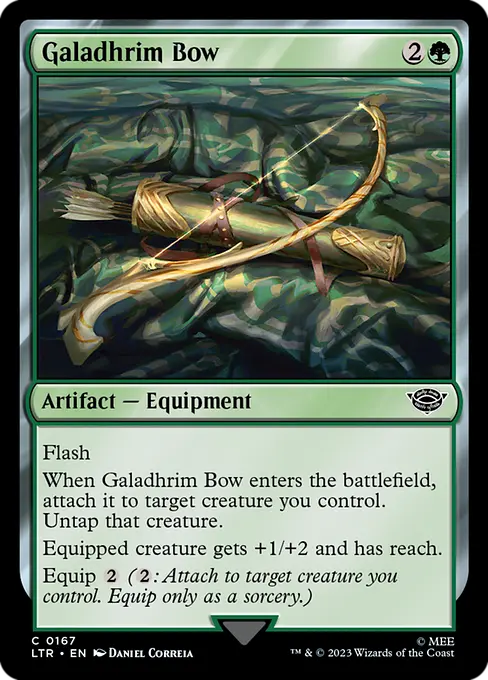 MTG - Tales of Middle Earth #167 Galadhrim Bow Common