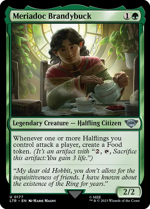 MTG - Tales of Middle Earth #177 Meriadoc Brandybuck Uncommon