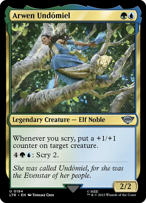 MTG - Tales of Middle Earth #194 Arwen Undómiel Uncommon