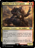 MTG - Tales of Middle Earth #214 Mauhúr, Uruk-hai Captain Uncommon