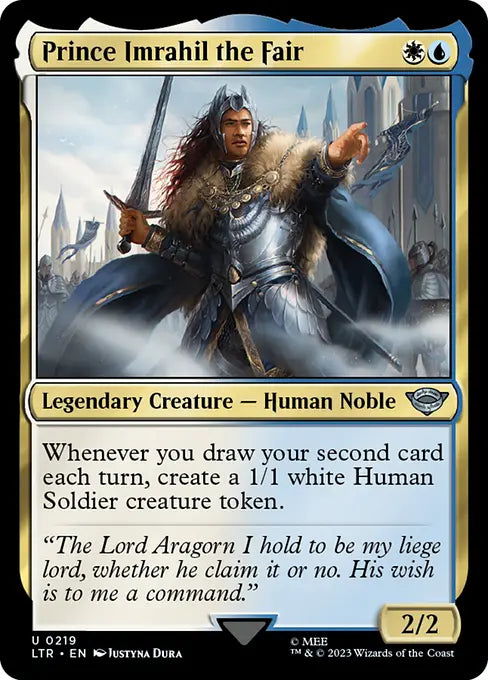 MTG - Tales of Middle Earth #219 Prince Imrahil the Fair Uncommon