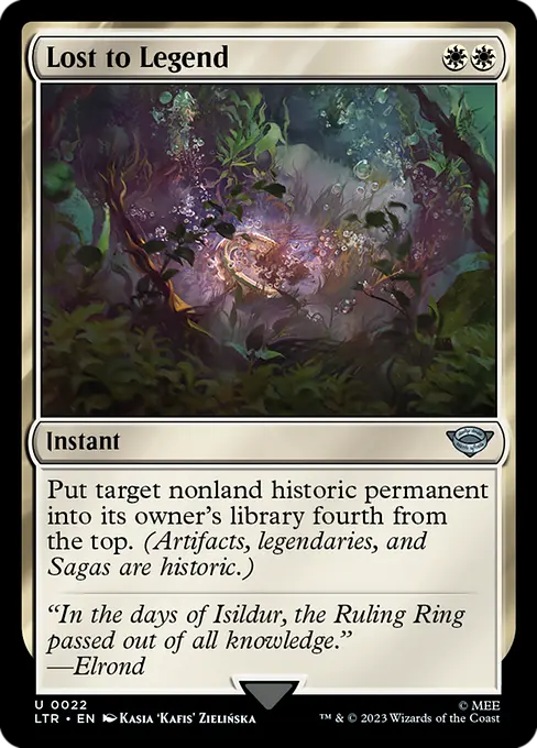 MTG - Tales of Middle Earth #22 Lost to Legend Uncommon
