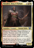 MTG - Tales of Middle Earth #233 Théoden, King of Rohan Uncommon