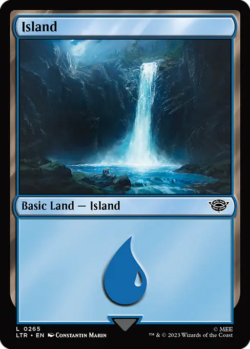 MTG - Tales of Middle Earth #265 Island Common