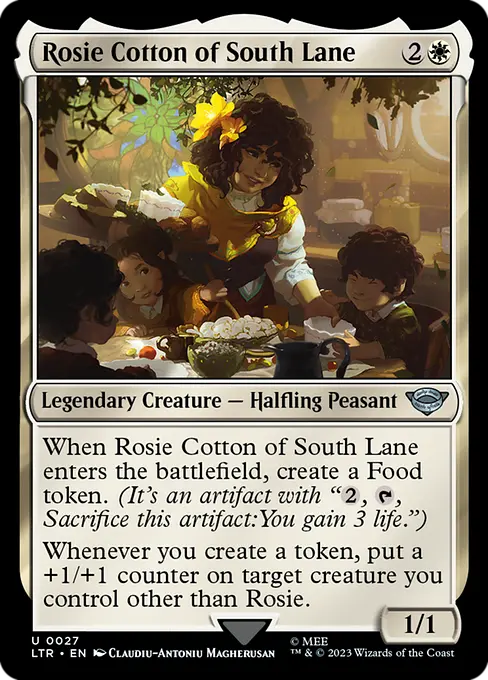 MTG - Tales of Middle Earth #27 Rosie Cotton of South Lane Uncommon