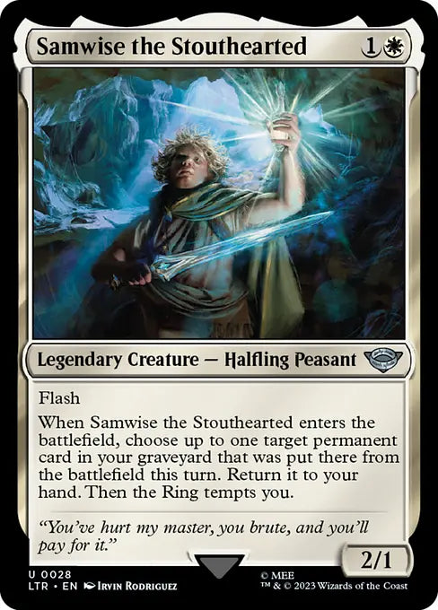 MTG - Tales of Middle Earth #28 Samwise the Stouthearted Uncommon