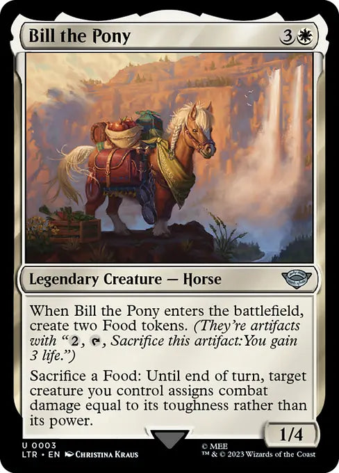 MTG - Tales of Middle Earth #3 Bill the Pony Uncommon
