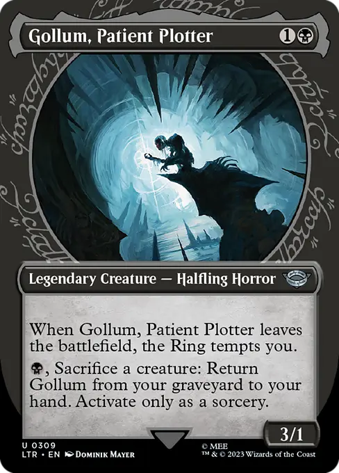 MTG - Tales of Middle Earth #309 Gollum, Patient Plotter Uncommon