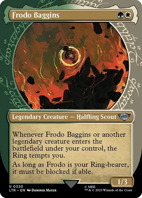 MTG - Tales of Middle Earth #320 Frodo Baggins Uncommon