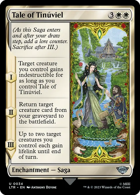 MTG - Tales of Middle Earth #34 Tale of Tinúviel Uncommon