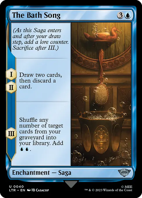MTG - Tales of Middle Earth #40 The Bath Song Uncommon
