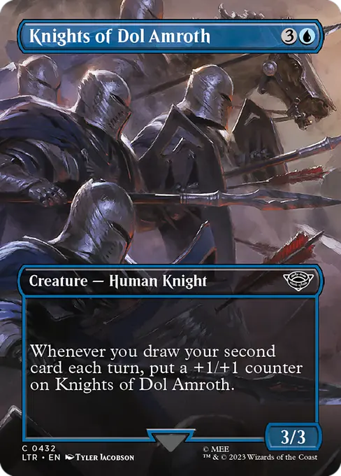 MTG - Tales of Middle Earth #432 Knights of Dol Amroth Common