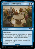 MTG - Tales of Middle Earth #46 Council's Deliberation Uncommon