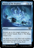 MTG - Tales of Middle Earth #55 Horses of the Bruinen Uncommon
