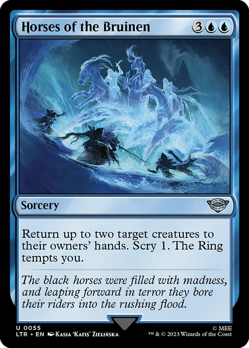 MTG - Tales of Middle Earth #55 Horses of the Bruinen Uncommon