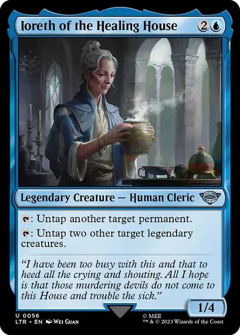 MTG - Tales of Middle Earth #56 Ioreth of the Healing House Uncommon