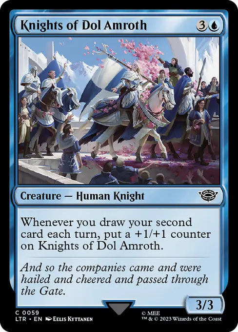 MTG - Tales of Middle Earth #59 Knights of Dol Amroth Common