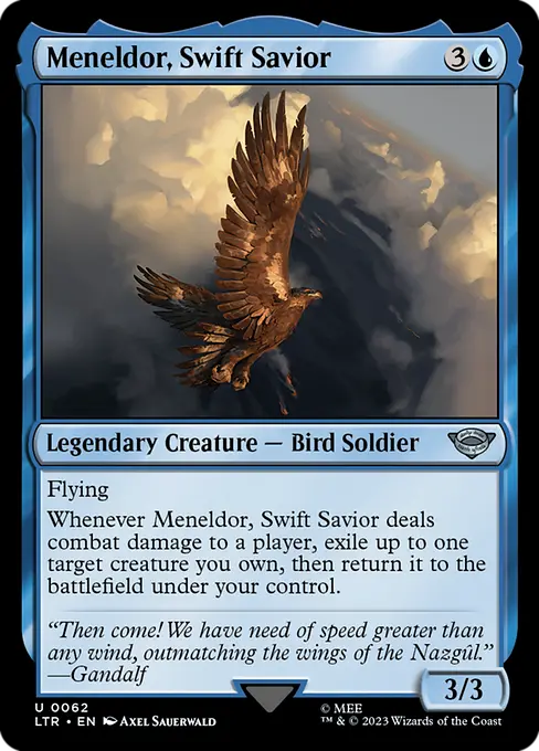 MTG - Tales of Middle Earth #62 Meneldor, Swift Savior Uncommon
