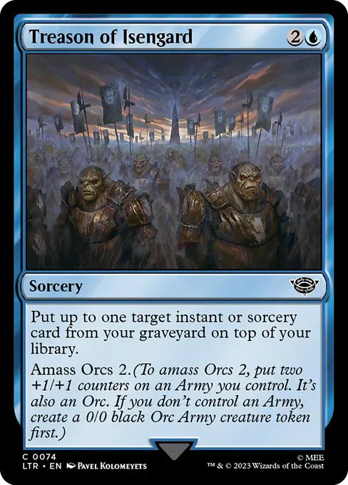 MTG - Tales of Middle Earth #74 Treason of Isengard Common