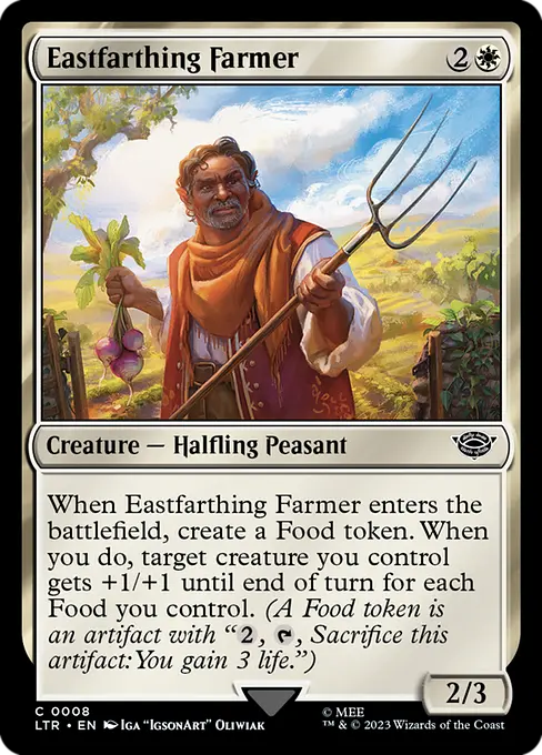 MTG - Tales of Middle Earth #8 Eastfarthing Farmer Common