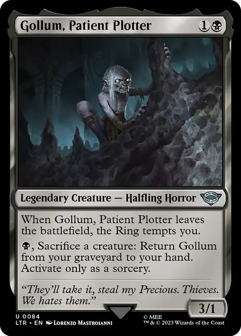 MTG - Tales of Middle Earth #84 Gollum, Patient Plotter Uncommon