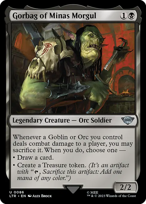 MTG - Tales of Middle Earth #86 Gorbag of Minas Morgul Uncommon
