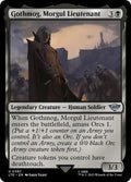 MTG - Tales of Middle Earth #87 Gothmog, Morgul Lieutenant Uncommon