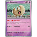 Pokemon TCG -Obsidian Flames -#92 -Lunatone -Uncommon -Reverse Holo
