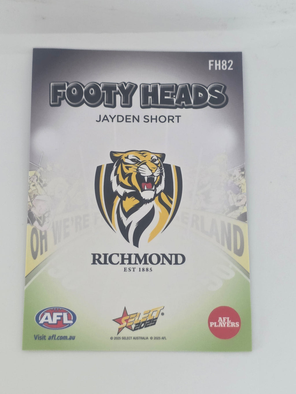 AFL Footy Stars 2025 | Footy Heads | #FH82 | J. Short | Richmond