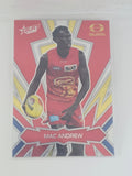 AFL Footy Stars 2025 Luminous Thunderbolt Gold #LT98 M. Andrew Suns #131/399