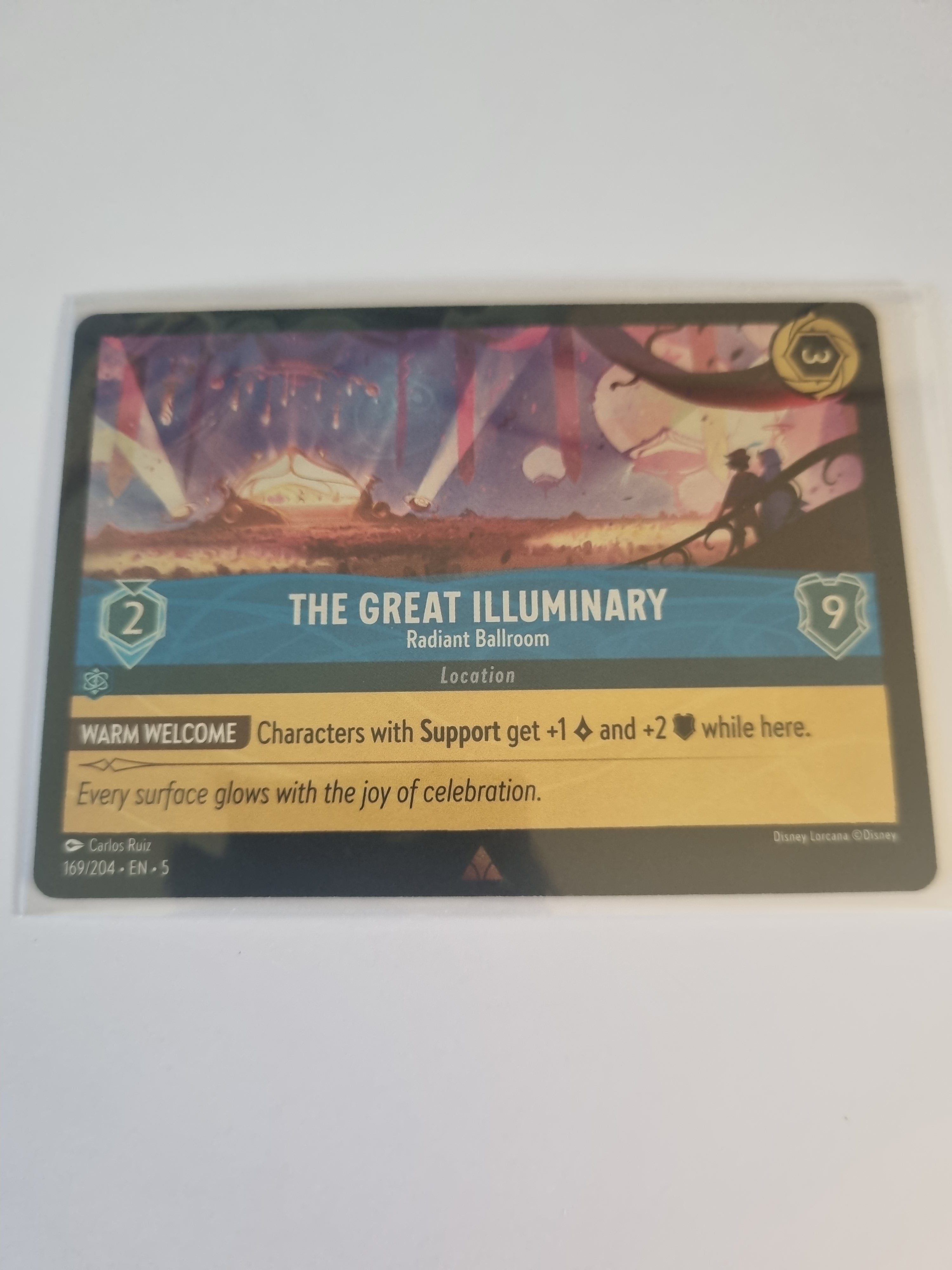 Shimmering Skies - Coldfoil - The Great Illuminary - Radiant Ballroom - 169/204 Rare